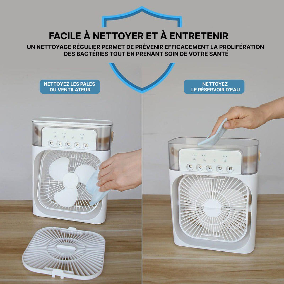 ZENAU Ventilateur climatiseur
